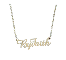 Load image into Gallery viewer, &quot;By Faith&quot; Necklace