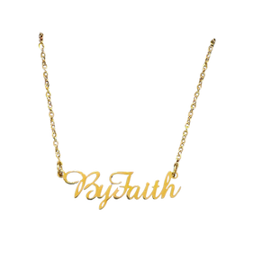 "By Faith" Necklace