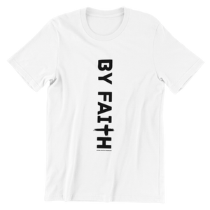 White By Faith Shirt Black Logo - Unisex