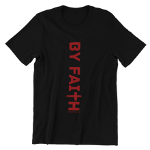 Load image into Gallery viewer, Black By Faith Shirt Red Logo - Unisex