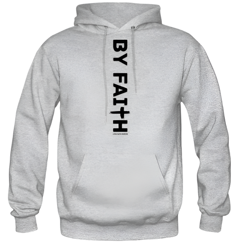 Grey By Faith Hoodie Black Logo - Unisex