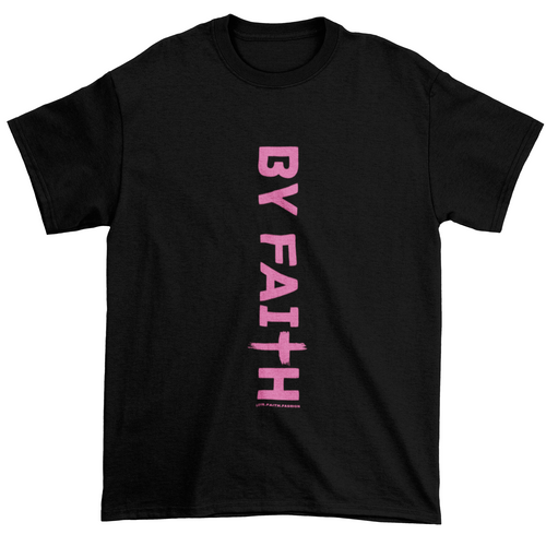 Black By Faith Shirt Pink Logo - Unisex