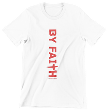 Load image into Gallery viewer, White By Faith Shirt Red Logo - Unisex